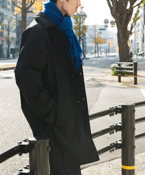 URBAN RESEARCH DOORS(アーバンリサーチドアーズ)の「ライトナイロン パデット バルマカンコート(テーラードジャケット・メンズ・L.GRAY/CHARCOAL/BLACK・M/L)」の16枚目の写真