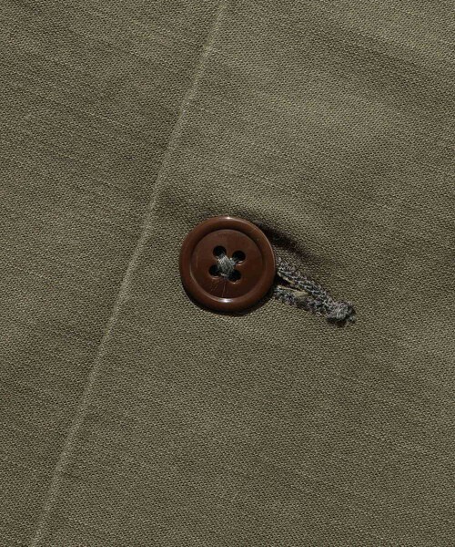 ADAM ET ROPE'（アダムエロペ）の「【BONCOURA/ボンクラ】Utility Shirt Back Satin olive（その他アウター・メンズ・オリーブ・38/40）」の12枚目の写真