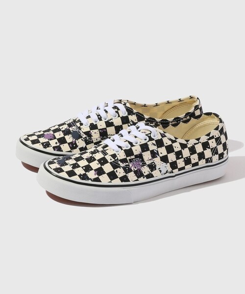 ADAM ET ROPE'(アダムエロペ)の「【VANS/バンズ】Authentic Checker SPLATTER(スニーカー・メンズ・ホワイト系・26.0/27.0/28.0)」の11枚目の写真