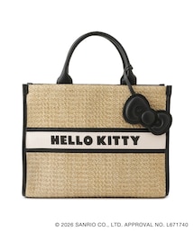 VIS | 【HELLO KITTY×VIS】日焼けデザイン ハローキティ雑材トートバッグ(トートバッグ)