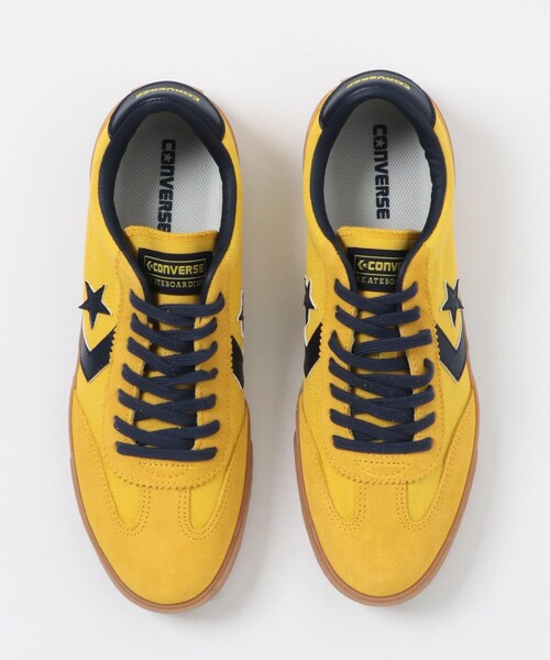 SENSE OF PLACE by URBAN RESEARCH（センスオブプレイスバイアーバンリサーチ）の「CONVERSE　ロードクラシック SK OX（スニーカー・メンズ・GRY×BLK/GRN×WHT/YEL×NVY・26/27/28）」の14枚目の写真