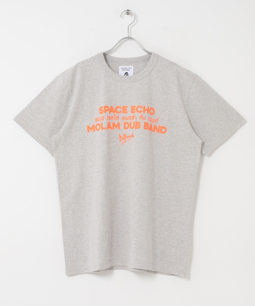 EKAL(エカル)の「TACOMA FUJI RECORDS SPACE ECHO MOLAM DUB BAND T-SHIRTS(Tシャツ/カットソー・メンズ・ICE GRAY/OATMEAL・M/L/XL)」の2枚目の写真