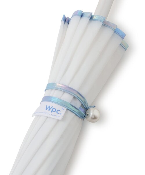 ROPE' PICNIC（ロペピクニック）の「【Wpc.】マーメイドアンブレラビニール傘（長傘・レディース・ホワイト系/サックス/ラベンダー・F）」の10枚目の写真
