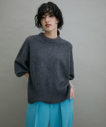 ADAM ET ROPE'（アダムエロペ）の「【WEB限定(一部店舗展開あり)】FOX WOOLミックスプルオーバー（ニット/セーター・レディース）」