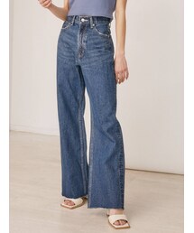EVRIS | simpleワイドデニムパンツ(デニムパンツ)