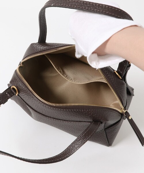 URBAN RESEARCH ROSSO（アーバンリサーチロッソ）の「GIANNI CHIARINI　DEA（ショルダーバッグ・レディース・ESPRESSO/DEEPFIR・-）」の11枚目の写真