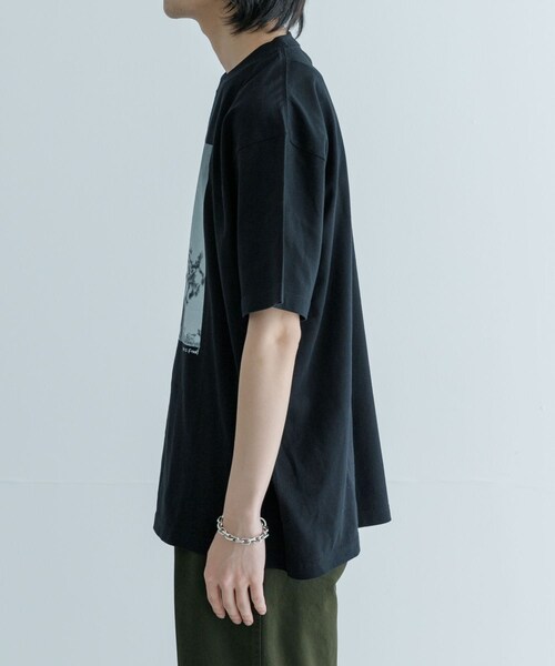 URBAN RESEARCH（アーバンリサーチ）の「『別注』semoh×URBAN RESEARCH　NINA-1（Tシャツ/カットソー・メンズ・BLACK/WHITE・M/L）」の15枚目の写真