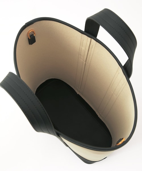 ROPE'（ロペ）の「【E'POR】 LAYER BAG Large/WEB掲載【A4対応】【通勤】（トートバッグ・レディース・ブラック/ベージュ・F）」の12枚目の写真