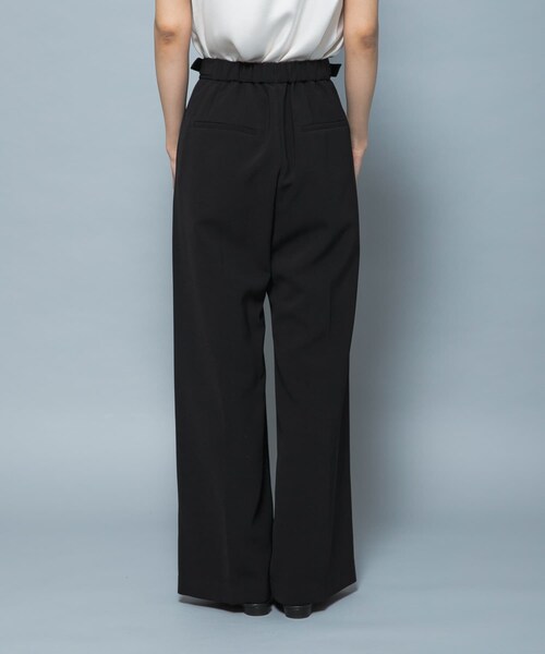 URBAN RESEARCH ROSSO（アーバンリサーチロッソ）の「CHIGNON　ベルト付きワイドパンツ（その他パンツ・レディース・BLACK・36/38）」の4枚目の写真