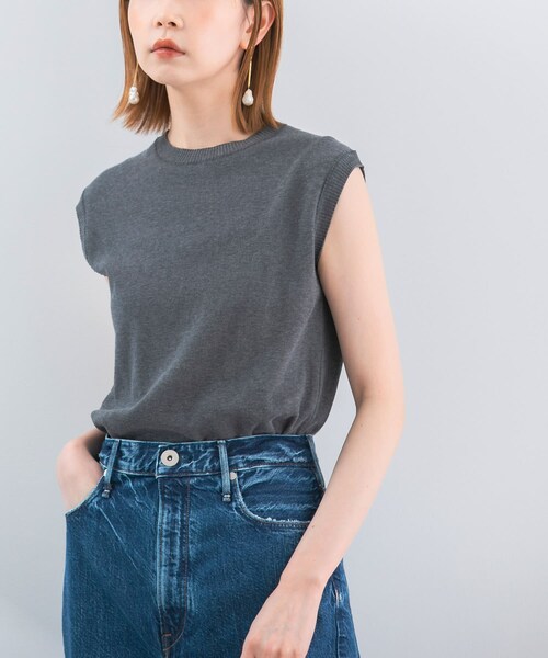 URBAN RESEARCH ROSSO（アーバンリサーチロッソ）の「GICIPI　OPALE（ニット/セーター・レディース・Lavender/Buio/Carbon/Pistachio/Bianco・1）」の2枚目の写真