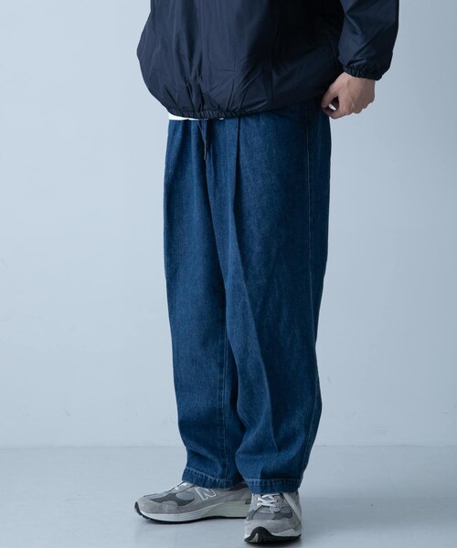 URBAN RESEARCH(アーバンリサーチ)の「SFC BAGGY DENIM PANTS(デニムパンツ・メンズ・Black/IndigoBlue・M/L/XL)」の10枚目の写真