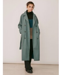 EVRIS | フェイクウールロングチェスターコート(チェスターコート)