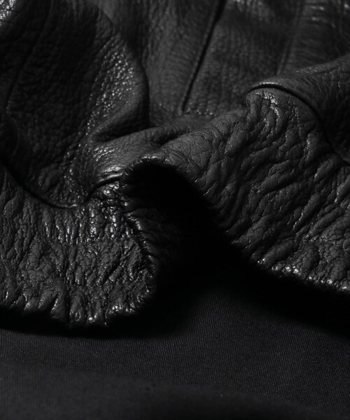 URBAN RESEARCH(アーバンリサーチ)の「SEVEN BY SEVEN LEATHER ZIP UP BLOUSON(その他アウター・メンズ・010 BLACK・M/L)」の10枚目の写真