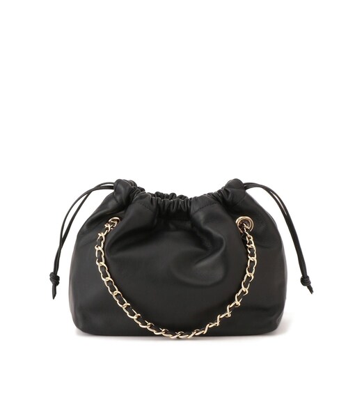 ROPE'(ロペ)の「Sheep Leather Bag soiree(ソアレ) /マルチWAYバッグ(ハンドバッグ・レディース・ブラック・F)」の6枚目の写真