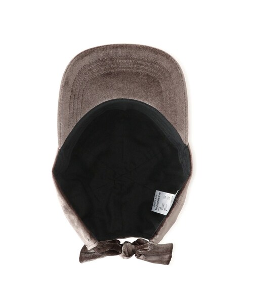 ROPE' PICNIC(ロペピクニック)の「ベロアリボンキャップ(キャップ・レディース・ブラック/ベージュ・F)」の13枚目の写真