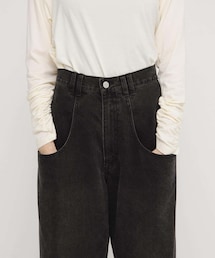 KBF | 『一部WEB限定カラー』『3サイズ展開』BIGポケットデザインデニム(デニムパンツ)