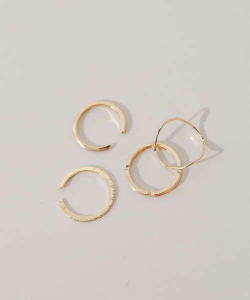 SMELLY（スメリー）の「4セットリング（リング・レディース・GLD・-）」の3枚目の写真