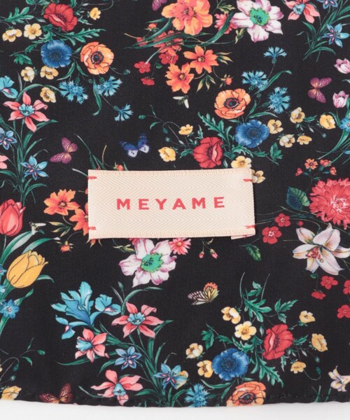 URBAN RESEARCH DOORS（アーバンリサーチドアーズ）の「MEYAME　FLOWER SCARF（バンダナ/スカーフ・レディース・WHITE/BLACK・One）」の13枚目の写真