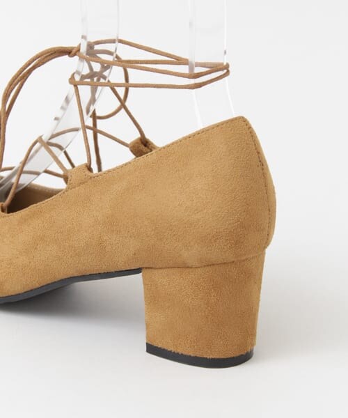 SENSE OF PLACE by URBAN RESEARCH（センスオブプレイスバイアーバンリサーチ）の「レースアップヒールパンプス∴（パンプス・レディース・BLACK/CAMEL・36/37/38）」の13枚目の写真
