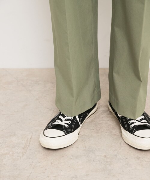 SENSE OF PLACE by URBAN RESEARCH（センスオブプレイスバイアーバンリサーチ）の「テックセンタープレスカーゴスラックス（その他パンツ・メンズ・BLACK/KHAKI・M/L）」の14枚目の写真