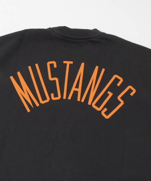URBAN RESEARCH(アーバンリサーチ)の「Unlikely Simple SweatCrew MUSTANGS(スウェット・メンズ・Gray/Black・M/L/XL)」の5枚目の写真