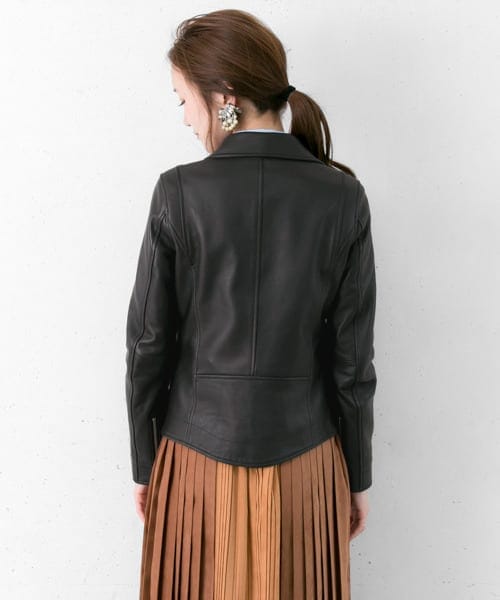 URBAN RESEARCH(アーバンリサーチ)の「SUPP. RIDERS JACKET(ライダースジャケット・レディース・black・S/M)」の11枚目の写真