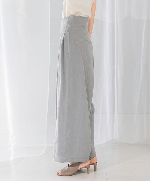 URBAN RESEARCH ROSSO（アーバンリサーチロッソ）の「ライトタックパンツ（その他パンツ・レディース・L.GRAY/OFF WHITE・36/38）」の19枚目の写真