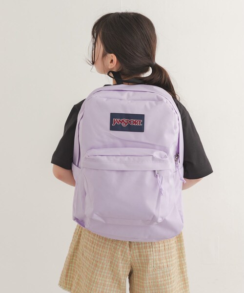 URBAN RESEARCH DOORS(アーバンリサーチドアーズ)の「JanSport SUPERBREAK 26L(KIDS)(その他雑貨・キッズ・BLACK/P LILAC/RED TAPE・One)」の4枚目の写真