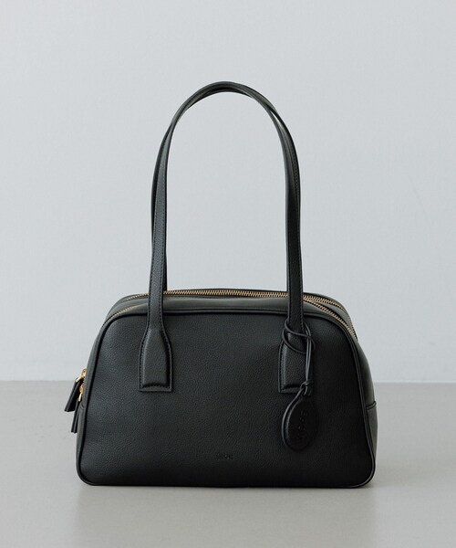 ROPE'(ロペ)の「【E'POR】TWO BOSTON BAG Medium/撥水・26AW新型(ハンドバッグ・レディース・ブラック/ダークブラウン・F)」の13枚目の写真