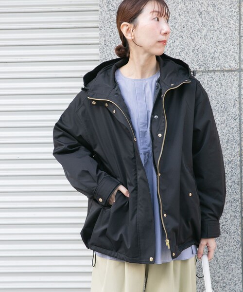 ITEMS URBANRESEARCH（アイテムズ アーバンリサーチ）の「キルトライナー付きマウンテンパーカー（その他アウター・レディース・KHK/BLK/BEG・FREE）」の6枚目の写真