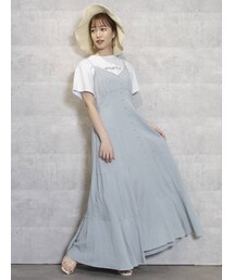 dazzlin | クルミフロントフレアキャミワンピース(ワンピース)