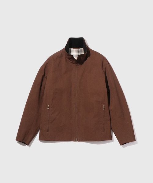 ADAM ET ROPE'(アダムエロペ)の「COATING PRINT TRACK JACKET(その他アウター・メンズ・ダークブラウン・L/M/S)」の7枚目の写真