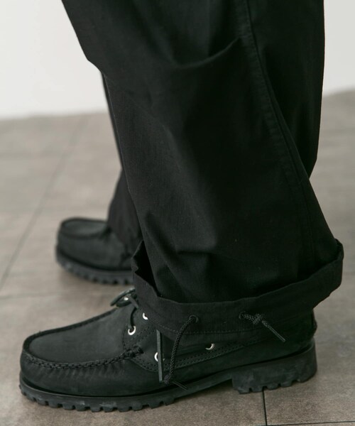 URBAN RESEARCH DOORS(アーバンリサーチドアーズ)の「SASSAFRAS Overgrown Pants(その他パンツ・メンズ・Black/Gray・S/M/L)」の8枚目の写真