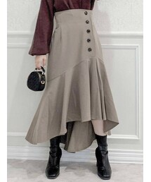 dazzlin | ボタンナローボリュームスカート(スカート)