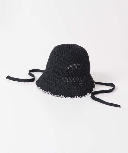 SENSE OF PLACE by URBAN RESEARCH（センスオブプレイスバイアーバンリサーチ）の「ボンネットベルハット（ハット・レディース・IVORY/BLACK・one）」の19枚目の写真