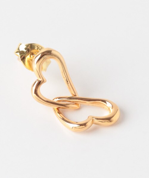 URBAN RESEARCH Sonny Label（アーバンリサーチサニーレーベル）の「Double heart pierce（ピアス（両耳用）・レディース・SILVER/GOLD・one）」の13枚目の写真