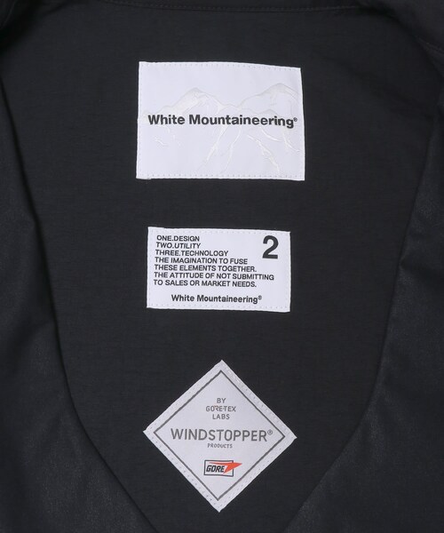 EKAL(エカル)の「White Mountaineering WINDSTOPPER COACH JACKET(テーラードジャケット・メンズ・OFF WHITE/BLACK/KHAKI/BURGUNDY・1/2)」の16枚目の写真