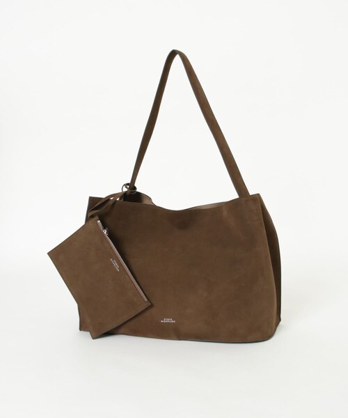 URBAN RESEARCH（アーバンリサーチ）の「STUDIO NICHOLSON　THE REFLECTION TOTE（トートバッグ・メンズ・COCOA/CLAY/BLACK・one）」の4枚目の写真