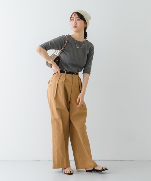 RODE SKO（ロデスコ）の「スパンコールニットワッチ（ニットキャップ/ビーニー・レディース・CHARCOAL/MILK/BLACK・one）」の16枚目の写真