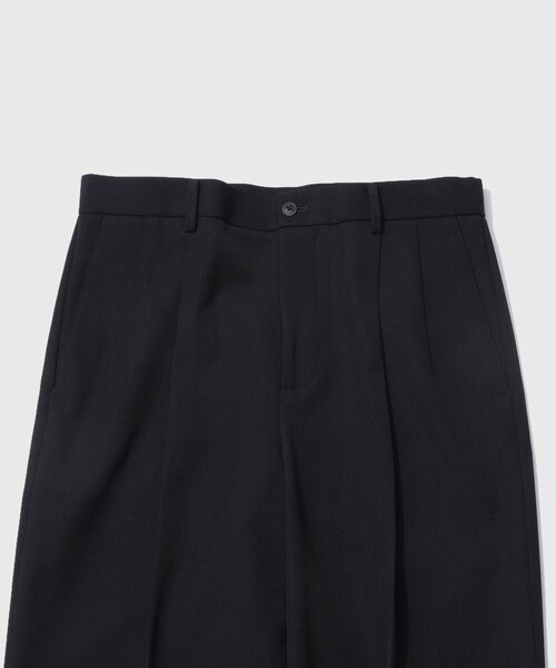 【ATON/エイトン】BACK SATIN STANDARD PANTS