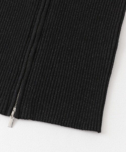 SENSE OF PLACE by URBAN RESEARCH（センスオブプレイスバイアーバンリサーチ）の「ラメジップニットビスチェ（その他トップス・レディース・GRAY/BLACK/YELLOW・one）」の14枚目の写真