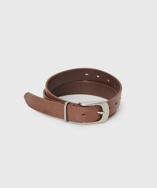 ADAM ET ROPE'(アダムエロペ)の「【HenderScheme/エンダースキーマ】shrink shoulder belt(ベルト・メンズ・ブラック/ダークブラウン・F)」の3枚目の写真