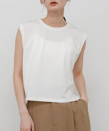 SENSE OF PLACE by URBAN RESEARCH | 『汗ジミ防止』SKINProofノースリーブロールTシャツ(タンクトップ)