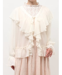 merry jenny | シアーフリルボレロ(カーディガン/ボレロ)