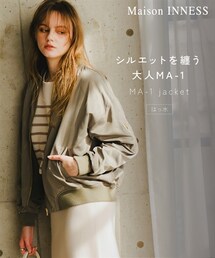 Maison INNESS | ＜2月20日午前11時販売開始＞エフォートレスMA-1ボンバージャケット（はっ水）＜大きいサイズ有＞(MA-1)
