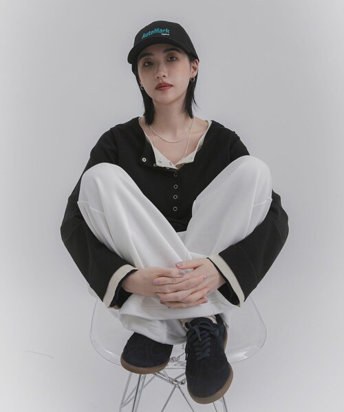 SENSE OF PLACE by URBAN RESEARCH(センスオブプレイスバイアーバンリサーチ)の「ジャーマントレーナースニーカー(スニーカー・レディース・CAMEL/NAVY/BROWN・S/M/L)」の5枚目の写真