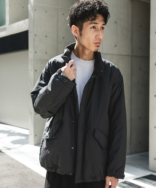 アーバンリサーチ×アルファインダストリーズ黒モッズコート新品タグ付doors アーバンリサーチ×アルファインダストリーズ黒モッズコート新品タグ付