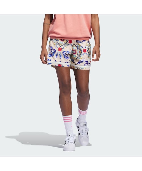 adidas（アディダス）の「総柄プリントショーツ（ジェンダーニュートラル）（パンツ・メンズ・ピンク・J/S/J/M/J/L/J/XL/J/2XL/J/3XL/J/XS/XS/M/XL/2XL/4XL/6XL）」の3枚目の写真