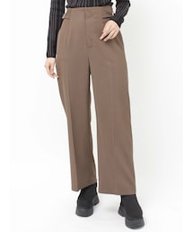 MURUA | サイドベルトパンツ【セット販売対象】(スラックス)