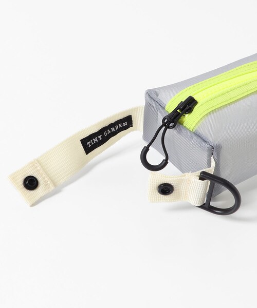 EKAL(エカル)の「TINY GARDEN PRODUCTS マルチユースメッシュポーチ ミニ(その他雑貨・メンズ・WHITE/GRAY・one)」の13枚目の写真